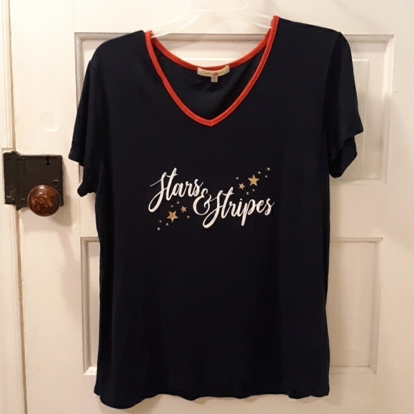 Wishful Park Tops - Wishful Park XL Stars & Strips patriotic